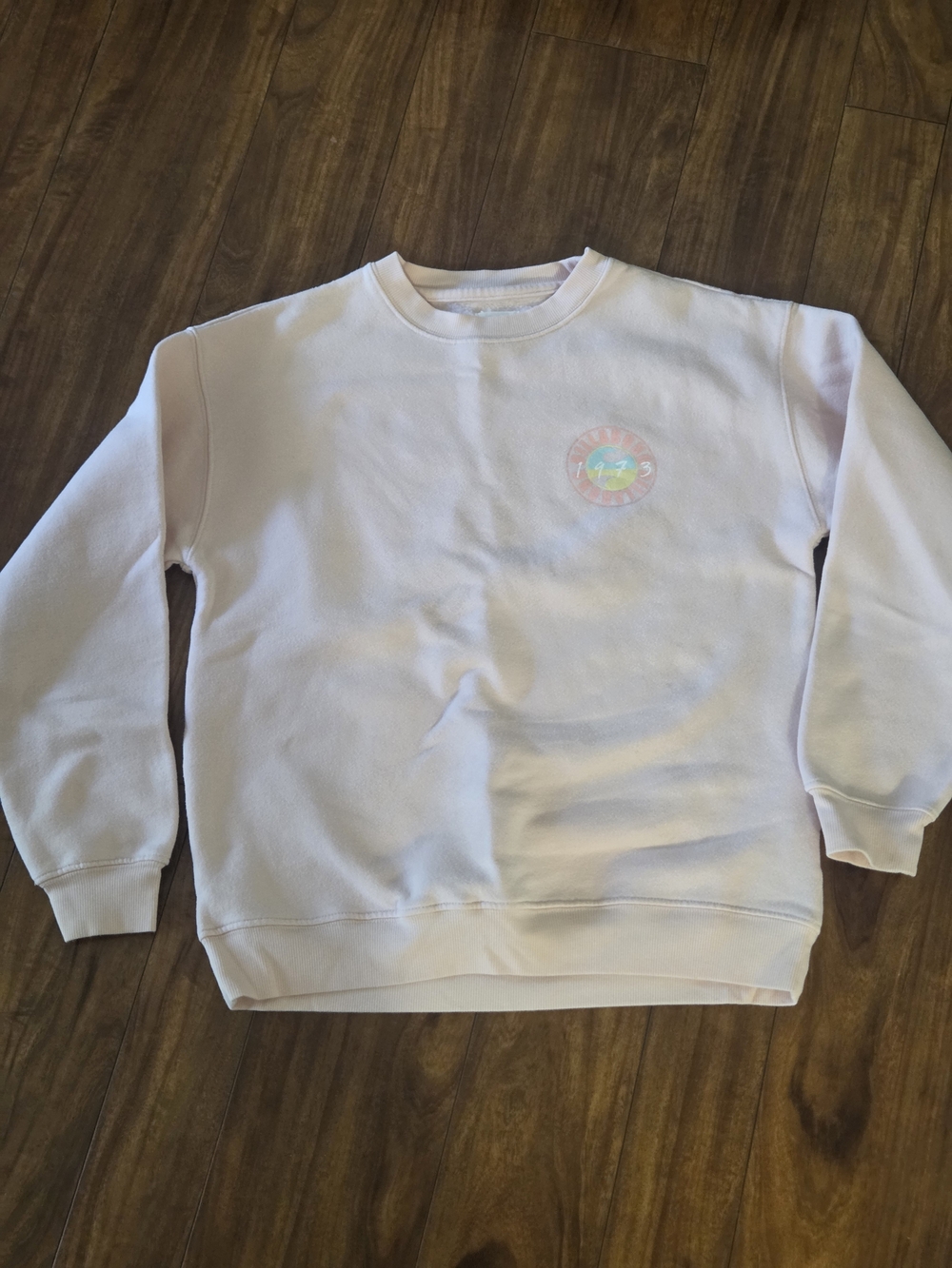 Crewneck Sweatshirt in Pale Pink